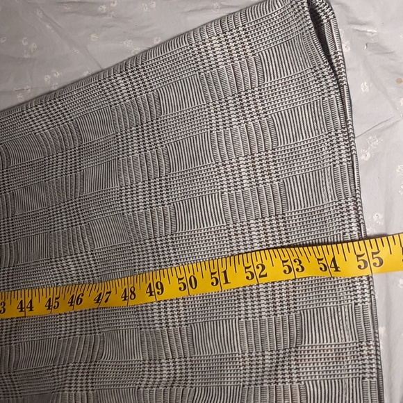 TOP 10 ONE PIECE PNTS SUIT. BLACK ABD WHITE TWEED PATTERN,  LARGE - Picture 10 of 11